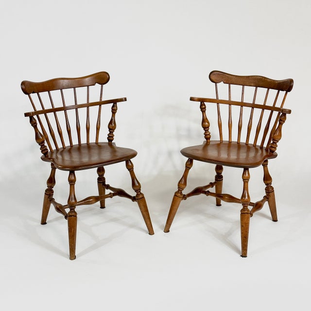 Ethan allen captain discount chairs