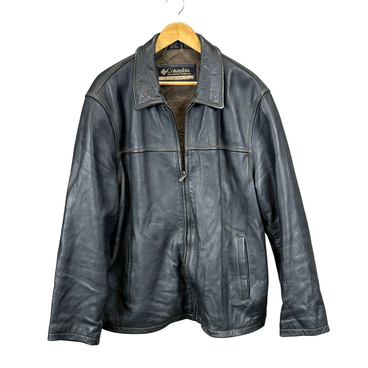 Columbia leather offers jacket